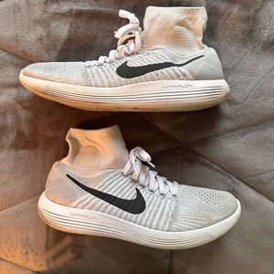 Nike Lunarlon basketball sneakers.